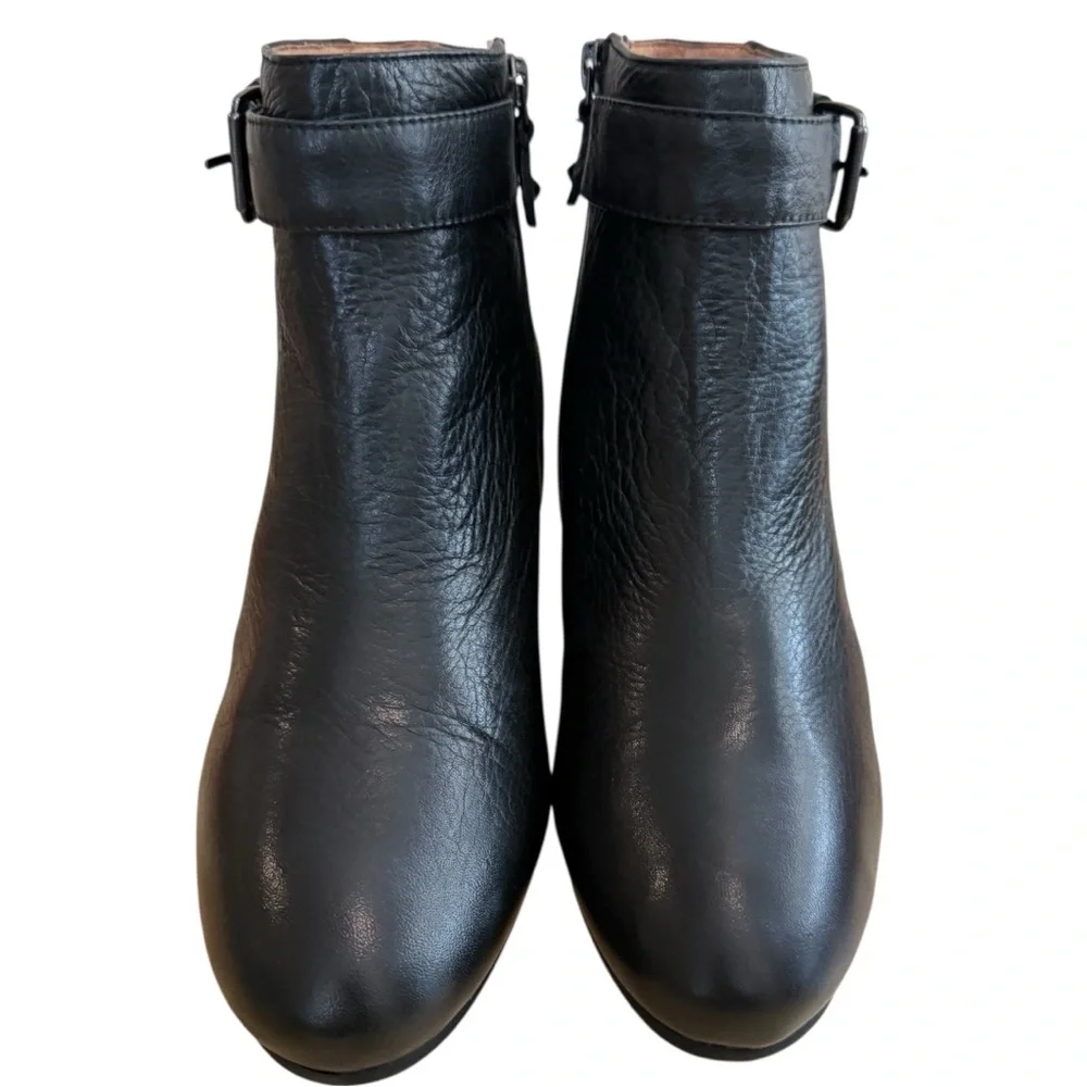 Kenneth Cole - Gentle Souls Black Ankle Booties Size 7.5 - Picture 4 of 8